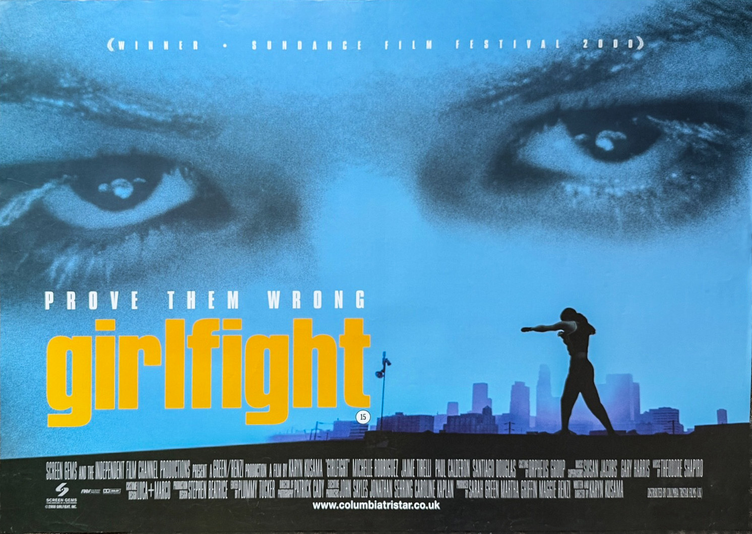 Girlfight quad poster